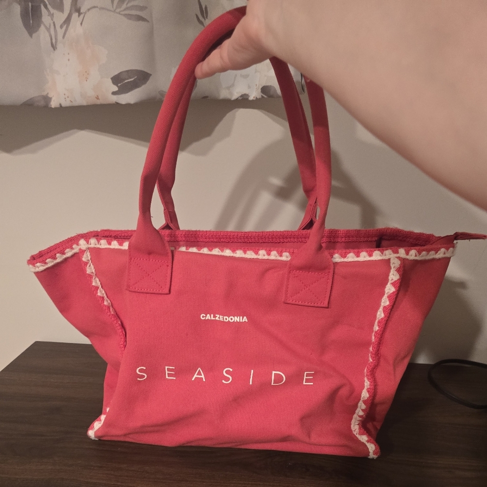 Calzedonia Seaside Red Tote Bag